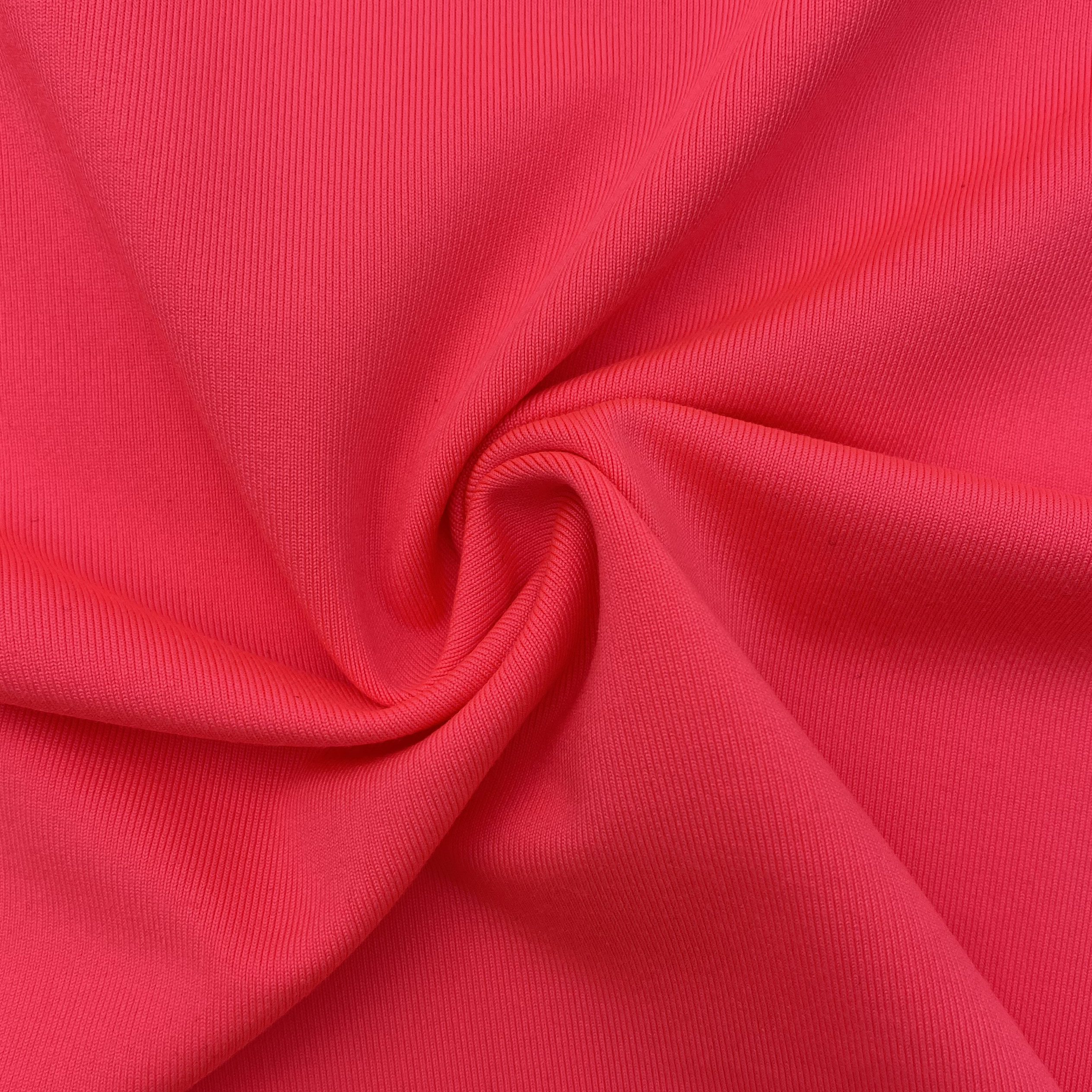 88% POLYESTER 12% SPANDEX WEIGHT:200GSM WIDTH:155CM NEON PINK SINGLE JERSEY FABRIC